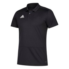 Adidas Men's Sideline Black Climalite Coaches Polo Shirt
