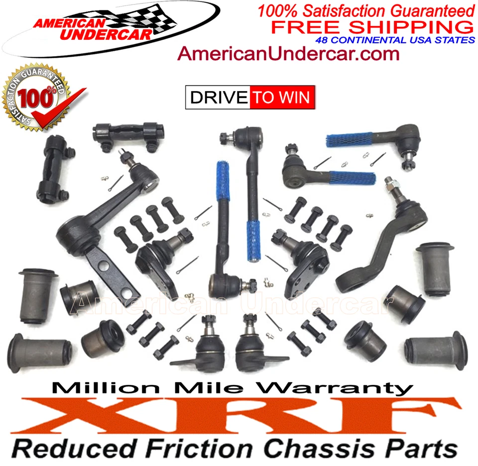 Комплект втулок рычага управления анкерным стержнем шарового шарнира Dodge Ram 2500 3500 2WD 2000-2002 XRF - Изображение 2 из 4