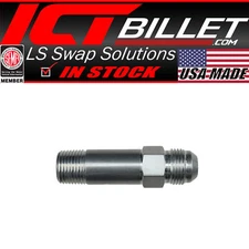 Turbocharger Oil Drain Flange Extension 10AN Flare 1/2"NPT Turbo Adapter Fitting