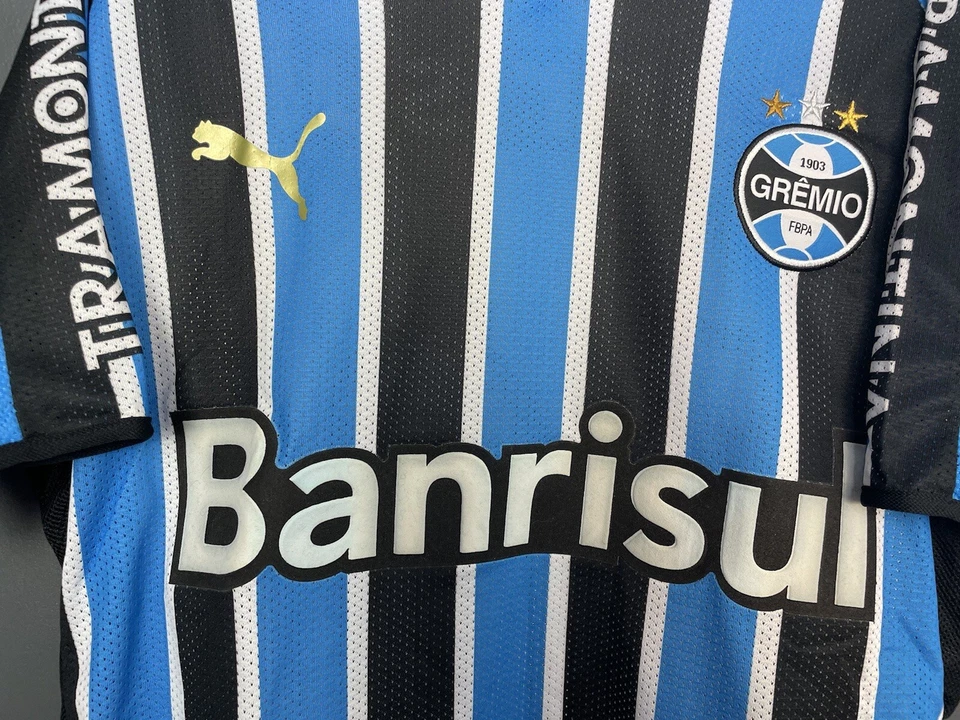 GREMIO 2008/2009 HOME FOOTBALL SHIRT #10 PUMA SOCCER JERSEY SIZE M ADULT - Image 3 of 4