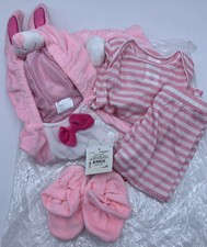 Pink Infant Girl Bunny Halloween Easter Costume SZ: 6-12 MONTHS.