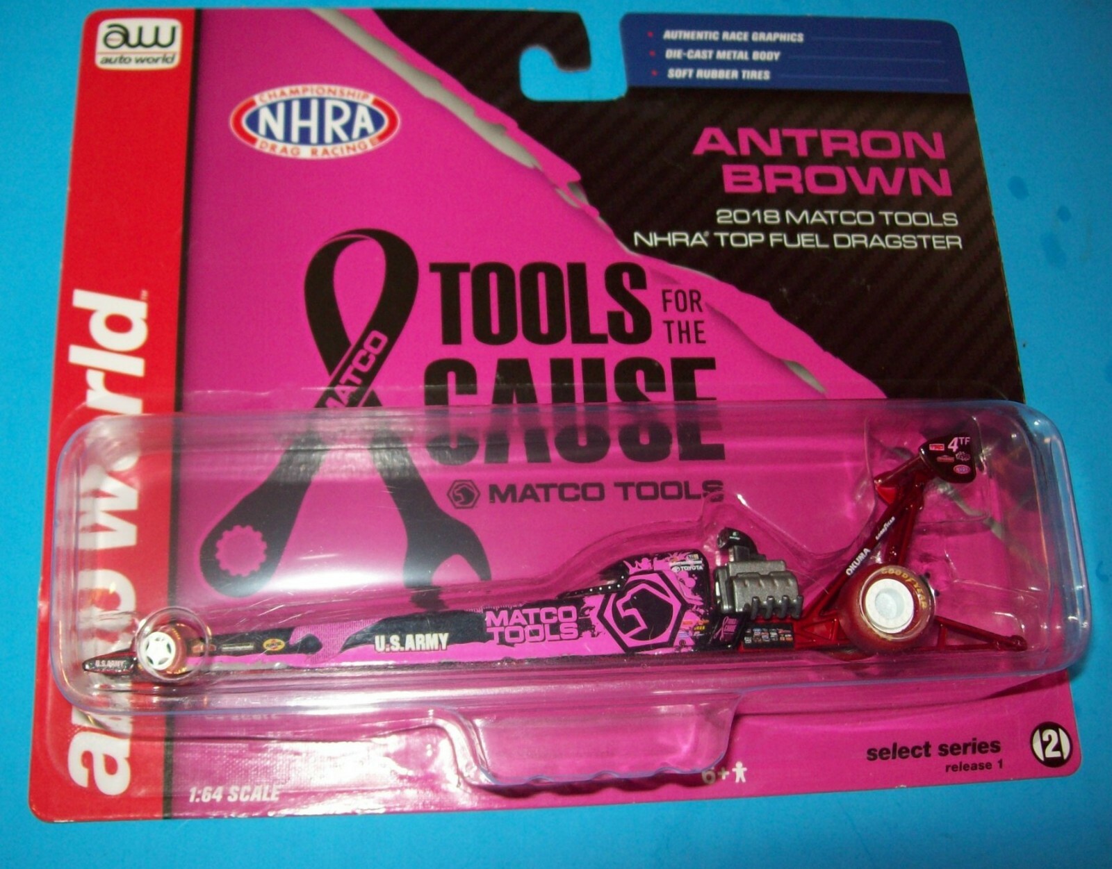 antron brown diecast