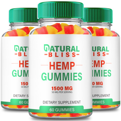 Natural Bliss Gummies - Official Formula (3 Pack)