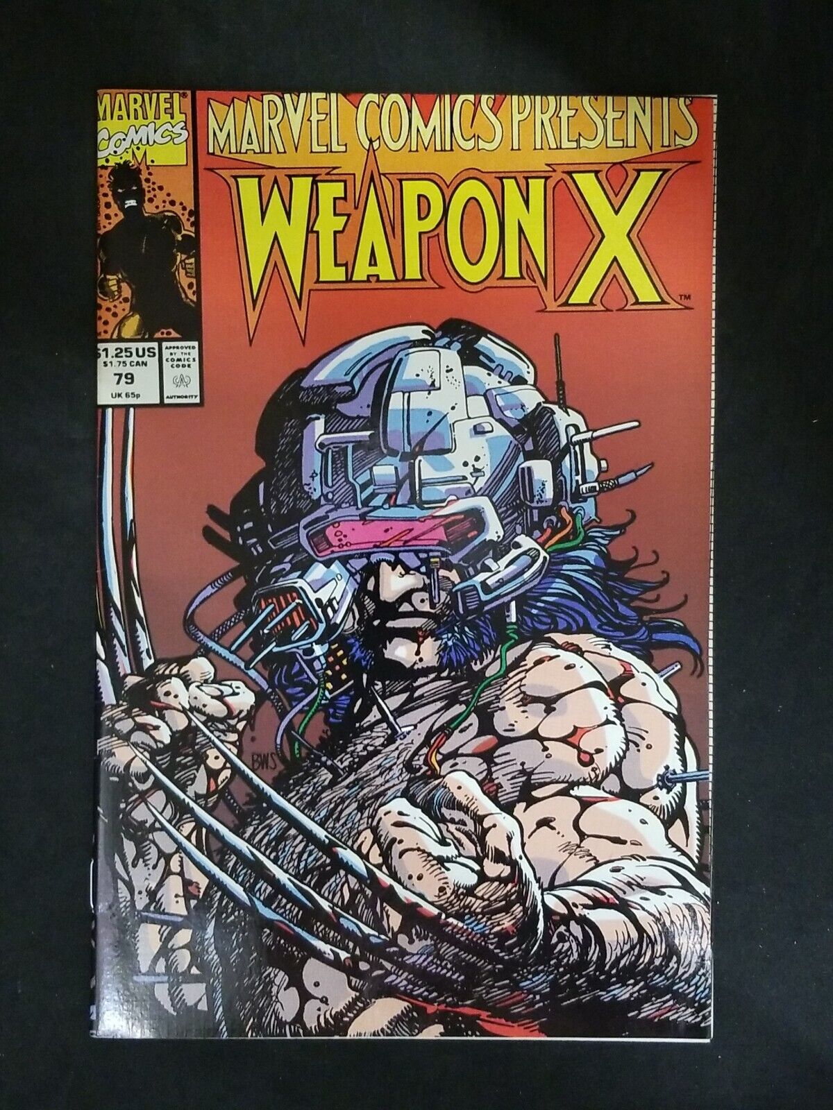 Marvel Comics Presents #79 -Marvel Comics 1991 -Weapon X -Vintage Wolverine. Key