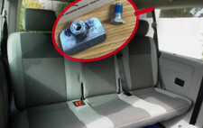 VW TRANSPORTER T5 T6 D Pillar Bracket Shuttle Seat Belt Reinforcement Plate 3rd