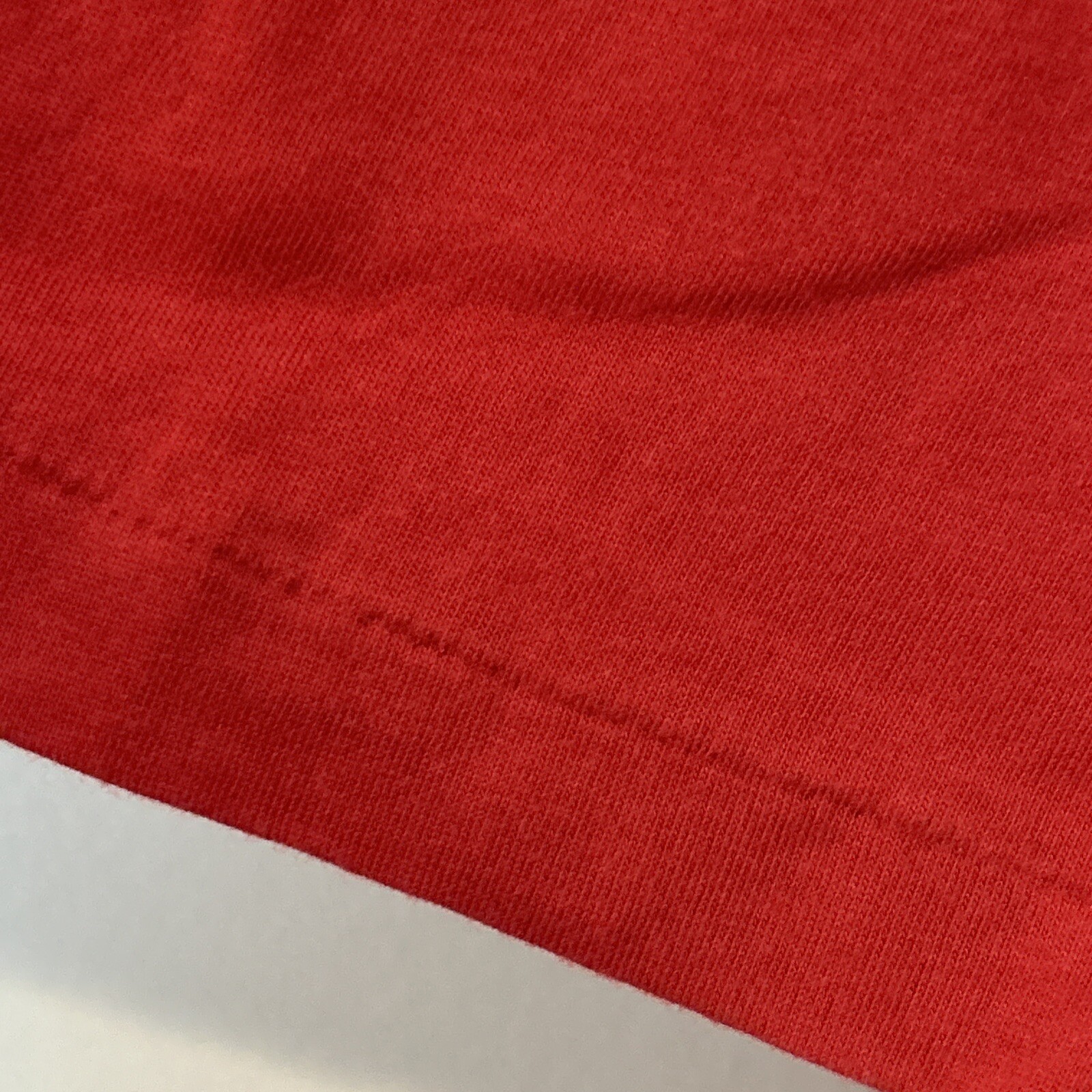 Polo Vintage anni '90 Ralph Lauren Punto Singolo Pony Rosso XL VINTAGE