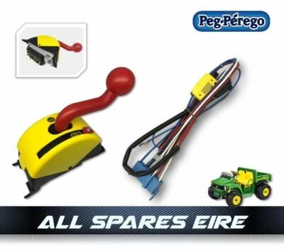 PEG PEREGO ITALY Peg Perego John Deere Gator Hlr Getriebe Schalthebel & Draht Gurt Upgrade Set