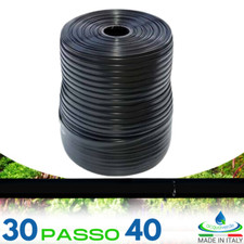 MANICHETTA GOCCIOLANTE 30 PASSO 40 TUBO IRRIGAZIONE GOCCIA DOPPIO FORO GIARDINO