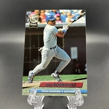 1992 Ultra Ivan Rodriguez Rookie Card R33545 **READ DESCRIPTION**
