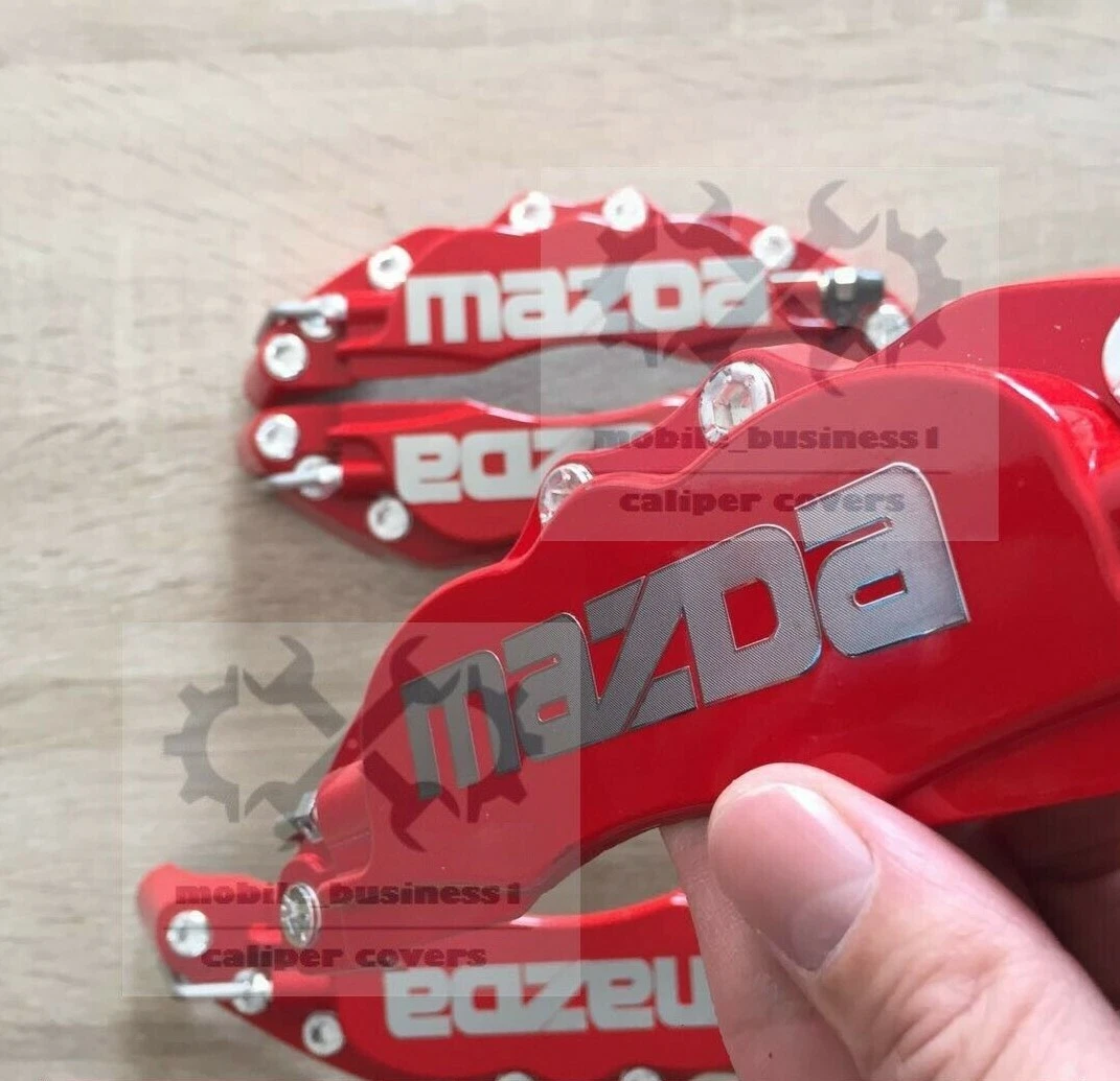 Red Metal Brake Caliper Cover For Mazda 3 6 cx 3 cx 30 cx 5 mx 5
