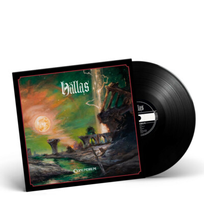 HÄLLAS - Conundrum (NEW*BLACK VINYL*GATEFOLD COVER*HARD ROCK*DEAD LORD)