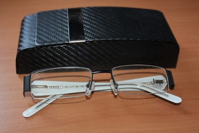 PREMIUM Adagio BETA TITAN - Brillenfassung Optisch Schwarz Weiß PR838 BN 12