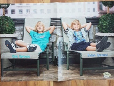 Cole & Dylan Sprouse Twins Poster A3 Bravo