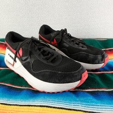 Nike Air Max Sneakers Mens 12 Black White Red Air System Shoes Athletic