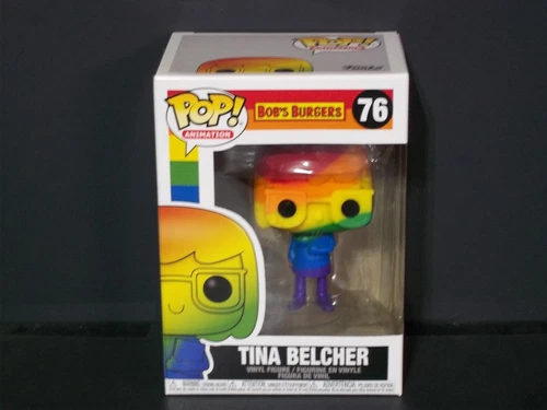 NIB - FUNKO - Animation: Pride- Tina Belcher (Rainbow) Figure #76 - 2021