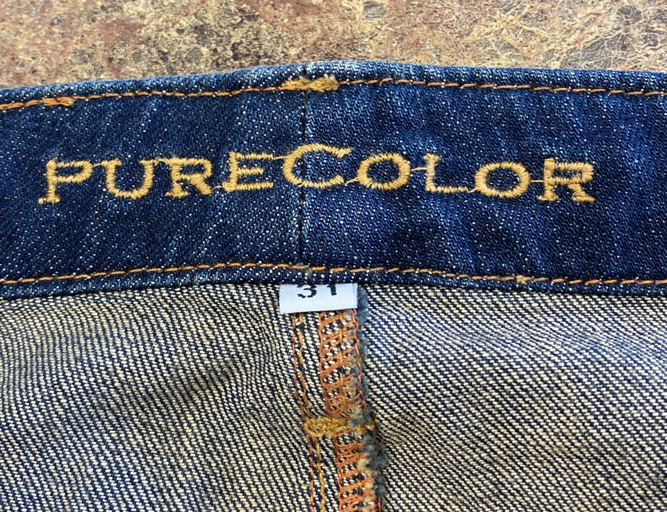 Jeans jeans stretch feminino Pure Color lavagem média algodão tamanho 31 - Imagem 3 de 4