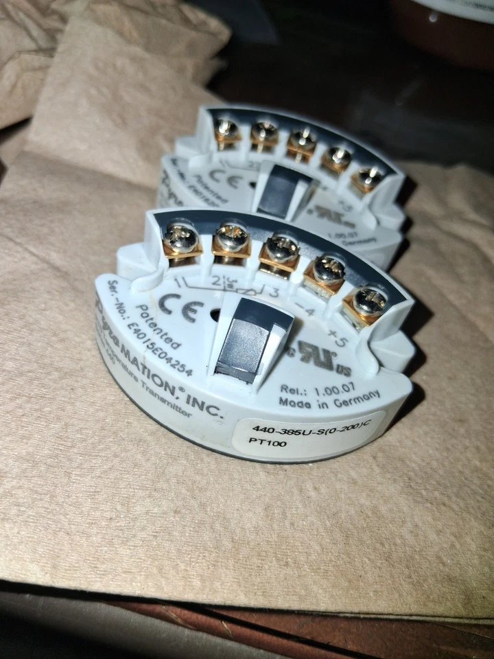 Pyromation Inc RTD Temp Transmitter 440-386U-S(0-200C) PT100 - Image 4 of 4