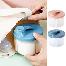 Portable Baby 4 Grid Milk Powder Formula Dispenser Feeding Storage Container Box