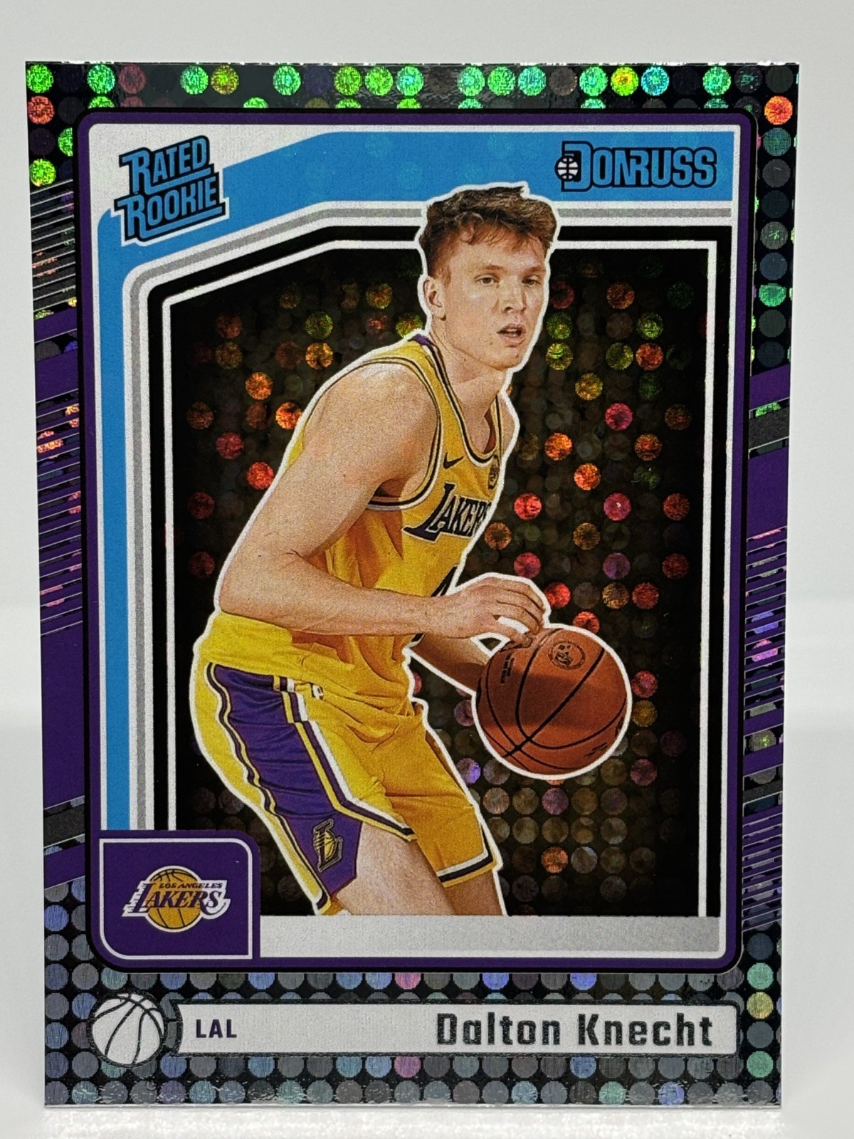 2024-25 Panini Donruss - Rated Rookie Dalton Knecht #227 Disco (RC)