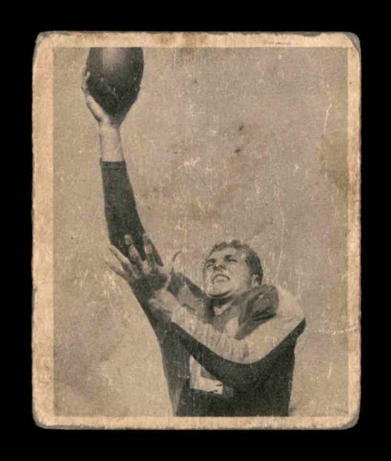 Harold Crisler #84 Football Cards 1948 Bowman trading card — raw and PSA graded price guide
