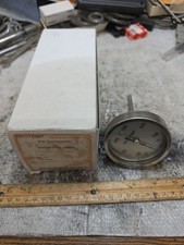 AA0401F53 Model A 3" Back/ Reset Reotemp Bimetal Thermometer 4" Stem 150-750°