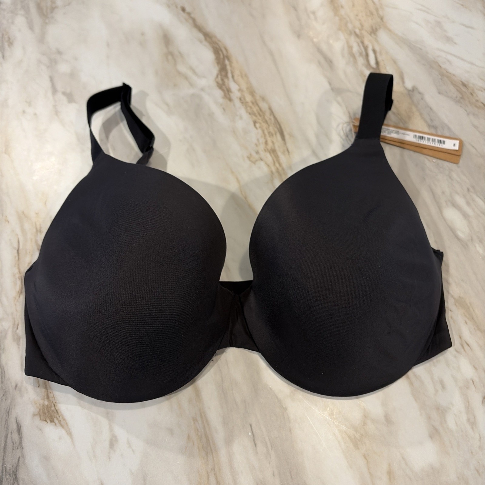 Skims Smoothing Intimates Full Coverage Lightly Lined Bra Size 32dd Onyx