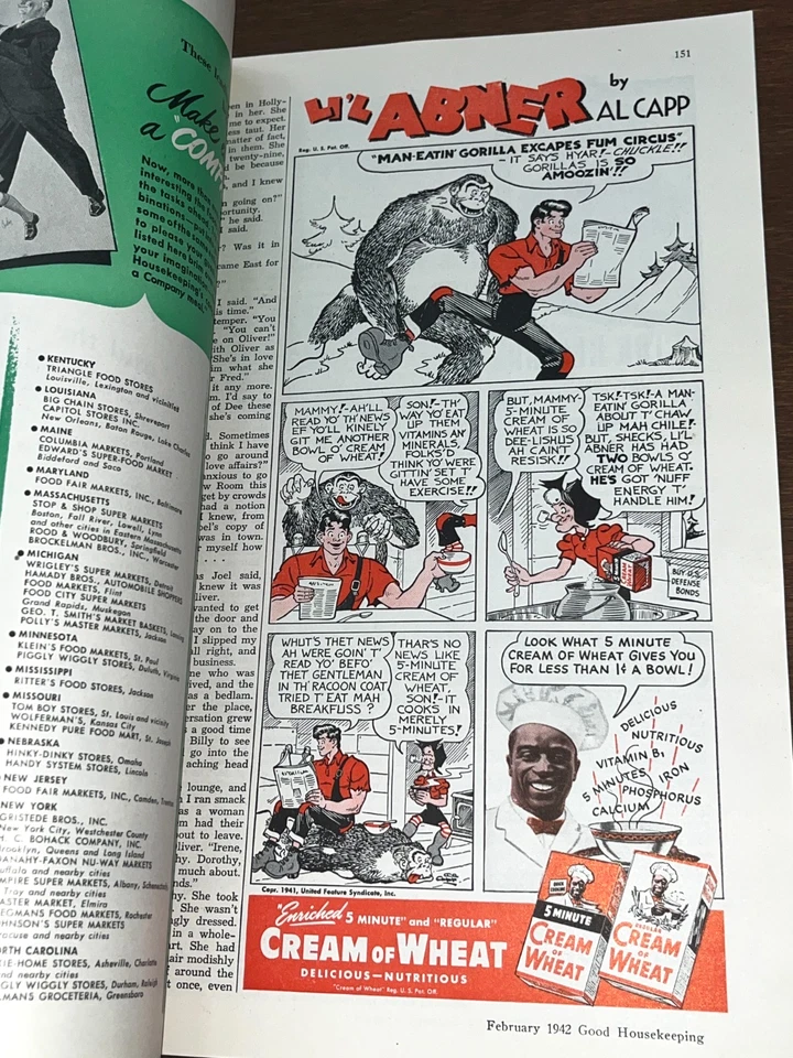 Good Housekeeping Magazine February 1942 WW2 Era Ads Valentines Day Cover - Image 4 of 4