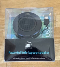 Altec Lansing Orbit 360 USB Powerful  Little Laptop Speaker  IML237 Brand New