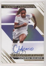 2022 Upper Deck Goodwin Champions Auto Catarina Macario #A-CM Rookie Auto RC
