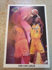 Lisa Leslie WNBA Los Angeles Sparks MINI POSTER 3 1/4 by 5 Inches