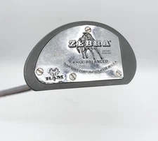 TZ GOLF - RARE Ram Zebra Face Balanced Mid-Mallet 35.5" Steel Putter RH