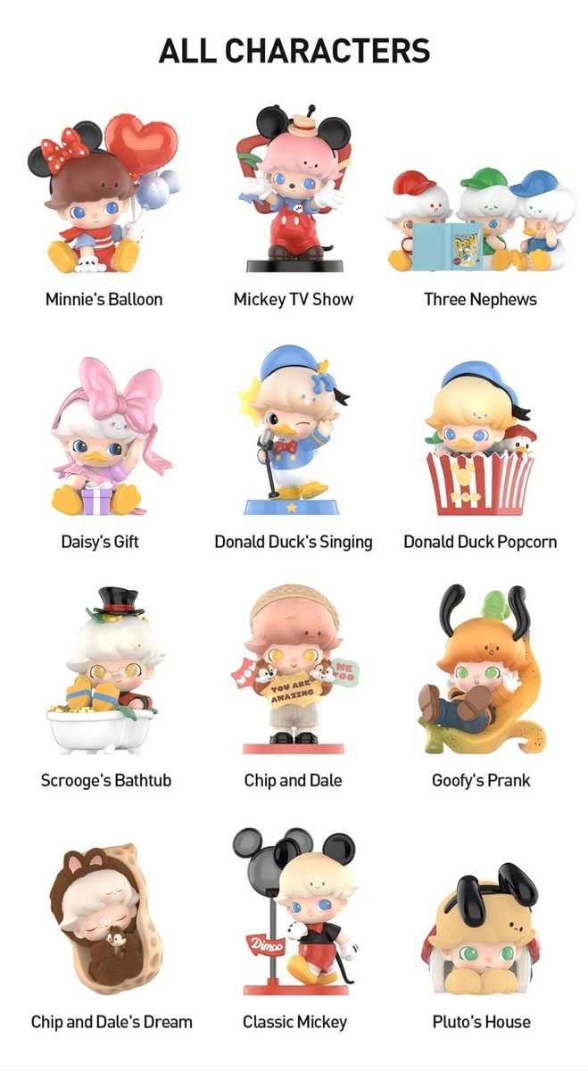 Pop Mart DIMOO WORLD × DISNEY Series: Daisy's Gift NEW