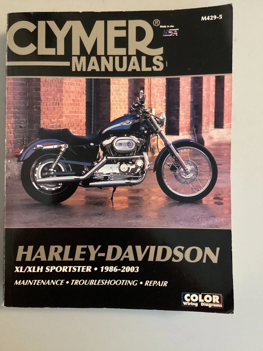 Harley Davidson Sportster Clymer Motorcycle Repair Manuals