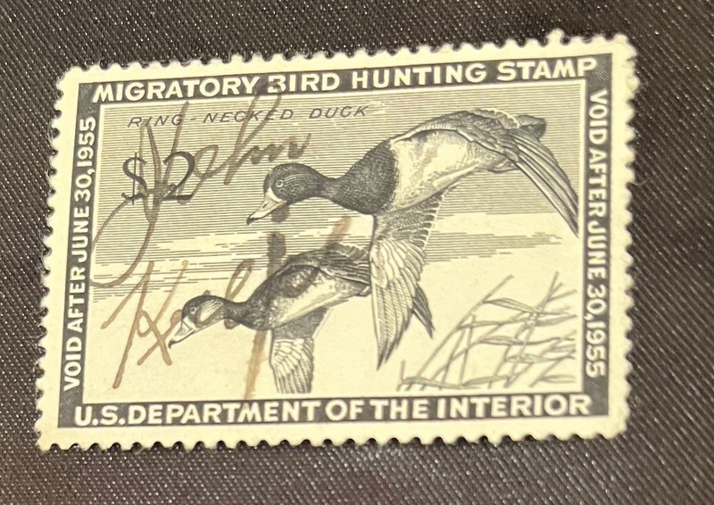 US Federal Duck Stamp, RW21, $2, 1955