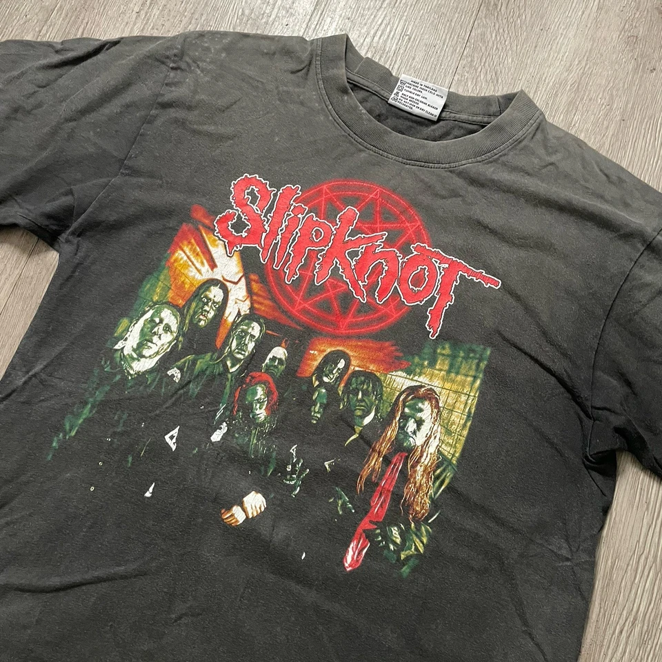 Slipknot Subliminal Verses Vintage Inspired Shirt Size Large Double Sided Y2K - Image 2 of 4