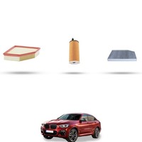 Hoffcar Set Service - 3 Filter FüR BMW X4 (G02, F98) 20I Hybrid 135Kw Von 2021