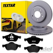 TEXTAR BREMSSCHEIBEN 300mm + BELÄGE VORNE für RENAULT LAGUNA 2 Limo + Kombi