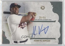 2015 Topps Supreme Simply Supreme Auto Green /50 Kennys Vargas #SSA-KV Auto