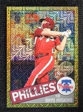 2020 Update Silver Pack 1985 Topps Chrome Baseball Gold 8/50 Rhys Hoskins r0j