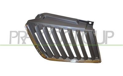 Grille avant gauche noire cadre chromé L200 Strada 2005 pièce carrosserie ABS