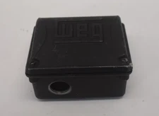 WEG 11913822 Motor Connection Box 105mm x 88mm Black Enclosure Genuine OEM