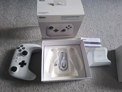 8Bitdo Ultimate Bluetooth Controller Für Switch Charging Dock White USB OVP TOP