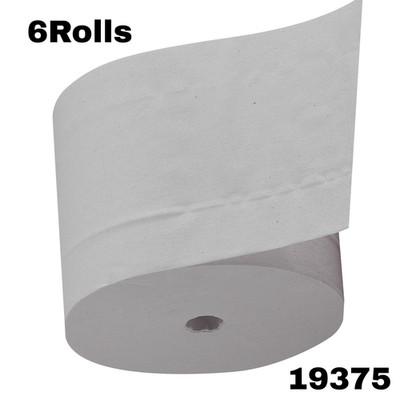 Georgia Pacific Compact Coreless 2-Ply Recycled Toilet Paper 19375 6 Rolls