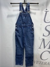 Women’s Frame Denim Jeans USA Made Bib Overalls Size X-Small. 000180
