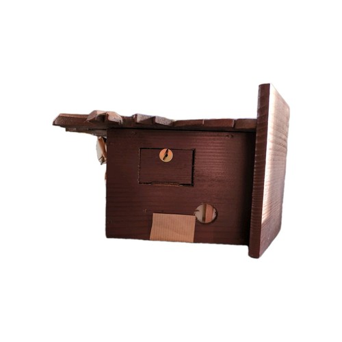 Vintage German Elgin Black Forest Cuckoo Clock Hier Offnen-New/OpenBox Untested - Picture 4 of 24
