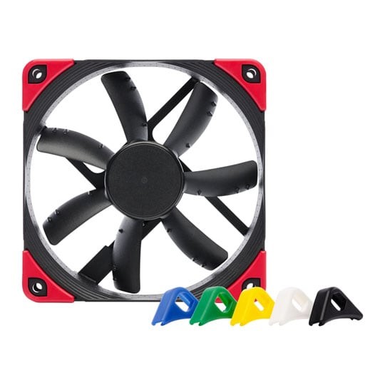 Noctua NF-S12A PWM CH.BK.S 120x120x25 mm PC fan Chromax.Black.Swap - Image 4