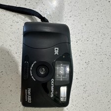Olympus Trip XB3 Big Finder Quartz Date 34mm Black Point  Shoot Film Camera