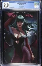 Team Darkstalkers #1 Ivan Talavera Morrigan Black A Variant CGC 9.8