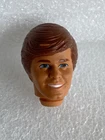 Vintage 1980s Barbie Doll KEN Brown Molded Hair Blue Eyes- HEAD Replacement Only