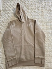 Under Armour Boys YXL Beige Fleece Pullover Hoodie Long Sleeve
